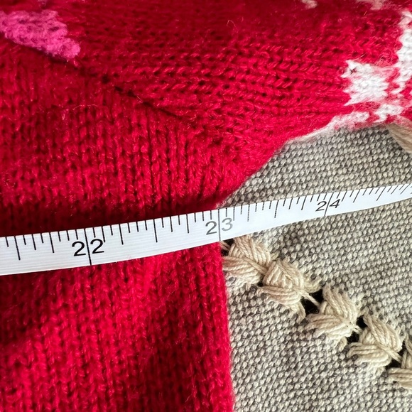 Blizzard Bay Festive Red and Green Women's Christmas Cat Sweater, Large, EUC - Picture 10 of 10